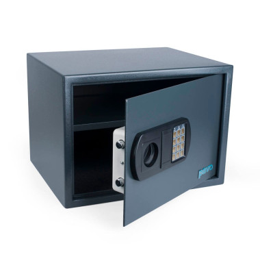Tresor 8054350 37 l 15kg dunkelgrau mit Elektronikschloss Metall