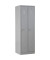 Spind 103487, Metall, 2 Abteile mit 2 Fächern, abschließbar, 60x180cm (BxH), lichtgrau