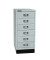 Schubladenschrank MultiDrawer™ 29er Serie L296S645, Stahl, 6 Schubladen (Vollauszug), A4, 27,8 x 67 x 38 cm, mit Sockel, licht
