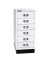 Schubladenschrank MultiDrawer™ 29er Serie L296S696, Stahl, 6 Schubladen (Vollauszug), A4, 27,8 x 67 x 38 cm, mit Sockel, weiß