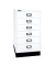 Schubladenschrank MultiDrawer™ 29er Serie L29A36S696, Stahl, 6 Schubladen (Vollauszug), A3, 34,9 x 67 x 43,2 cm, mit Sockel, w