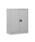 Stahlschrank 100011, abschlie&szlig;bar, 3 OH, lichtgrau, 80x100x38cm (BxHxT)