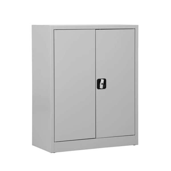 4260090172421 - Stahlschrank 100011 abschließbar 2 OH lichtgrau 80x100x38cm (BxHxT) 4260090172421 Gürkan