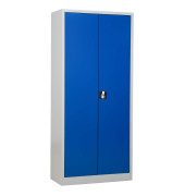 Stahlschrank blau/grau