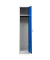 Spind 104912, Metall, 1 Abteil mit 1 Fach, abschließbar, 40x180cm (BxH), blau
