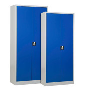 Stahlschränke blau/grau 111307