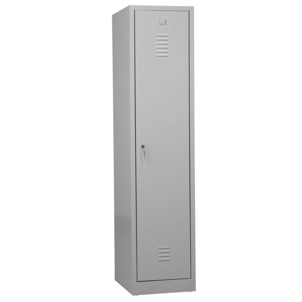 4260090178799 - Spind 104951 Metall 1 Abteil mit 1 Fach abschließbar 40x180cm (BxH) lichtgrau 4260090178799 Gürkan 4260090178799 - Spind 104951 Metall 1 Abteil mit 1 Fach abschließbar 40x180cm (BxH) lichtgrau 4260090178799 Gürkan
