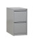 H&auml;ngeregistraturschrank 100304, lichtgrau, 2 Schubladen, 1-bahnig