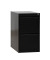 H&auml;ngeregistraturschrank 100308, schwarz, 2 Schubladen, 1-bahnig