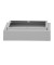 Schließfachschrank 107003, Metall, 1 Abteil mit 1 Fach, abschließbar (Schloss separat erhältlich), 38x8cm (BxH), lichtgrau