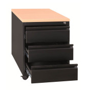 Gürkan Rollcontainer schwarz
