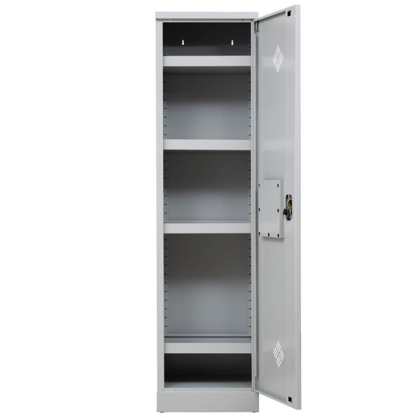 4260610840380 - Umweltschrank 107529 lichtgrau 500 x 420 x 1950 cm aufgebaut 4260610840380 - Umweltschrank 107529 lichtgrau 500 x 420 x 1950 cm aufgebaut