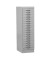 Schubladenschrank 100499, Stahl, 18 Schubladen, A4, 30 x 105 x 40 cm, lichtgrau