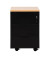 Gürkan Rollcontainer schwarz/schwarz