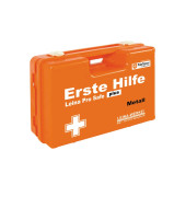Erste-Hilfe-Kasten Pro Safe plus Metall DIN 13169 + branchenbezogene Zusatzerweiterung orange