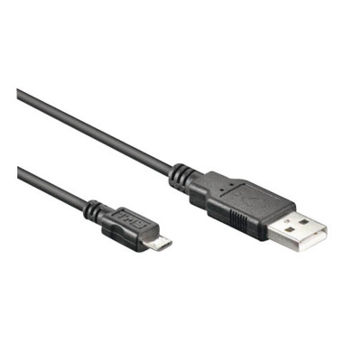 goobay USB 2.0 A/Micro USB 2.0 B Kabel 1,0 m goobay USB 2.0 A/Micro USB 2.0 B Kabel 1,0 m