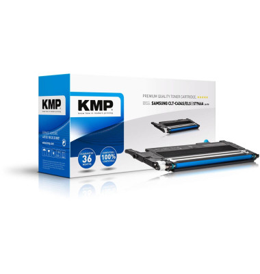 KMP SA-T90 cyan Toner ersetzt SAMSUNG CLT-C404S