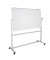 Stativdrehtafel-Whiteboard Basic, 96180-12863, 150x100cm, lackiert, Aluminiumrahmen