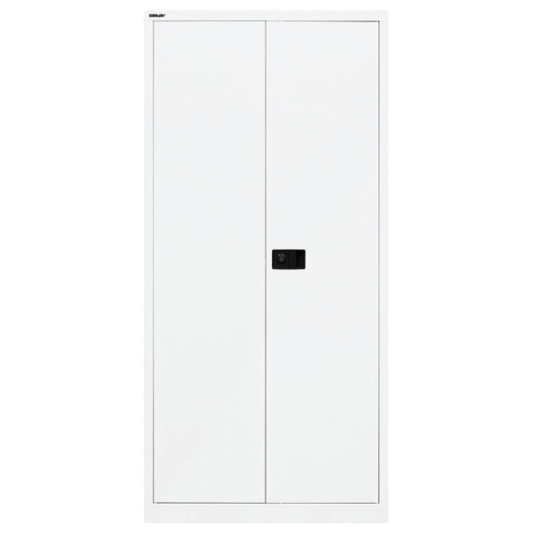 Bisley Putzmittelschrank Universal E782AAG696, abschließbar, 5 OH, verkehrsweiß, 91,4x195x40cm (BxHxT) 5020073708417 Bisley