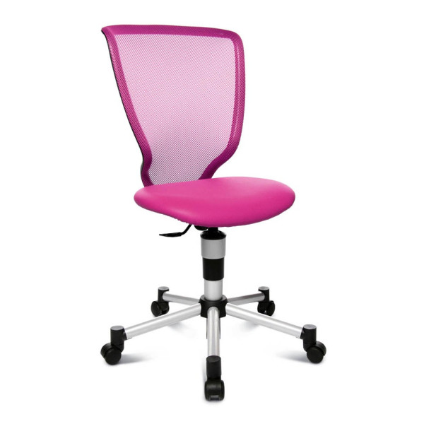 4014296724225 - Kinderdrehstuhl Titan Junior 71487 S04 Stoff rosa Gestell silber 4014296724225 - Kinderdrehstuhl Titan Junior 71487 S04 Stoff rosa Gestell silber