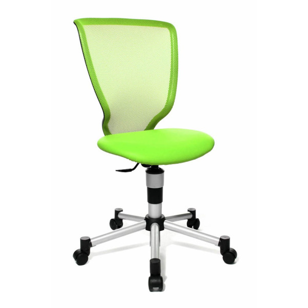 4014296724232 - Kinderdrehstuhl Titan Junior 71487 S05 Stoff grün Gestell silber 4014296724232 - Kinderdrehstuhl Titan Junior 71487 S05 Stoff grün Gestell silber