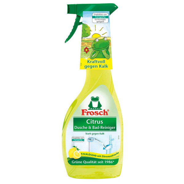 Frosch Badreiniger 932752 Citrus, Citrus, 500ml, Sprühflasche 4001499961472 Frosch 500 Milliliter