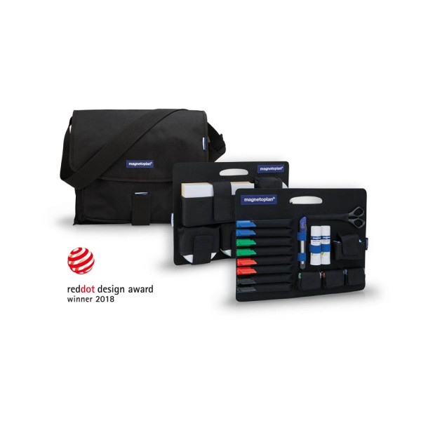 4013695059600 - Moderatorentasche MESSENGER befüllt mit über 1300 Einzelteilen HxBxT 350 x 390 x 120 mm magnetoplan