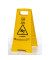 Warnschild "Achtung" 5-sprachig gelb 240x610mm