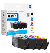 KMP H176VX schwarz, cyan, magenta, gelb Tintenpatronen ersetzt HP 903XL