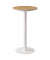 Stehtisch MDE60.13.23 110cm (H), Ø 60cm (BxT), rund, buche / weiß