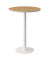 Stehtisch MDE80.13.23 110cm (H), Ø 80cm (BxT), rund, buche / weiß