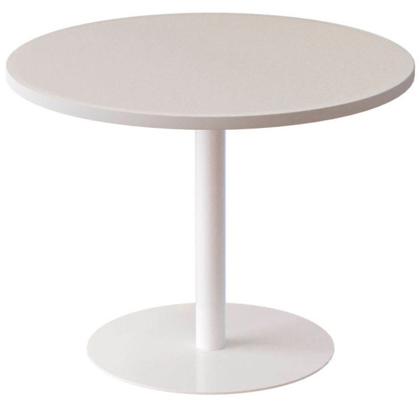 3660141221954 - Beistelltisch 60cm (H) 80x60x80cm (BxHxT) (BxT) rund weiß   weiß 3660141221954 PAPERFLOW