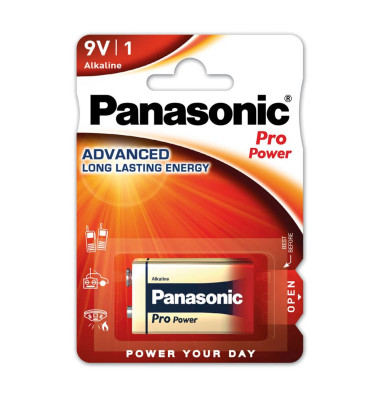 Panasonic Batterie Pro Power E-Block 9,0 V