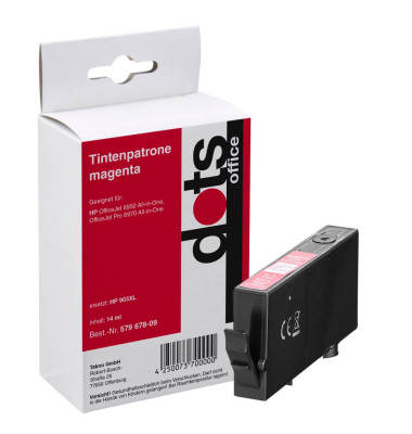 dots magenta Tintenpatrone ersetzt HP 903XL