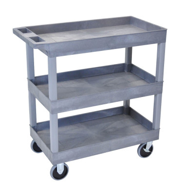 keine Marke Tischwagen grau 81,0 x 46,0 cm bis 230,0 kg