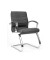 Topstar TD Lux 15 Besucherstuhl schwarz Leder