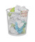 Papierkorb 14,0 l weiß
