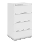 BISLEY Hängeregistraturschrank weiß 4 Schubladen