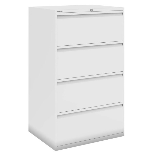 5020073812411 - BISLEY DF3 Hängeregistraturschrank reinweiß mit 4 Schubladen 800 x 622 x 1321 cm 5020073812411 - BISLEY DF3 Hängeregistraturschrank reinweiß mit 4 Schubladen 800 x 622 x 1321 cm