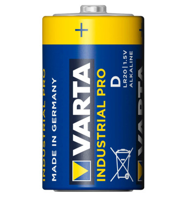 Batterie INDUSTRIAL PRO, D / Mono / LR20, 1,5 Volt