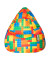 SITTING POINT Bricks XL Sitzsack bunt