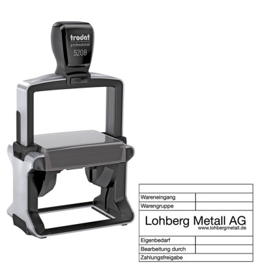 trodat Textstempel, individualisierbar 5208