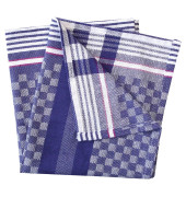 Geschirrtuch 300309, Grubenhandtuch, Karo Muster, 90x50cm