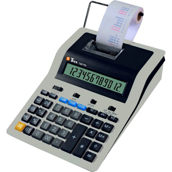 4025999801601 - Twen - Tischrechner 130 pd 12stellig Netzbetrieb sw 4025999801601 - Twen - Tischrechner 130 pd 12stellig Netzbetrieb sw