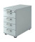 Standcontainer VSC50/5/5/RE VSC, grau, 5 Schubladen, Spanplatte, melaminbeschichtet, abschlie&szlig;bar