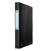 Heftbox URBAN 400104371, A4 schwarz, 4cm F&uuml;llh&ouml;he, Polypropylen (PP)