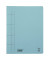 Schnellhefter 081100BL, A4, blau, Karton, 250g, Vorderdeckel opak