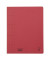 Schnellhefter 081100RT, A4, rot, Karton, 250g, Vorderdeckel opak