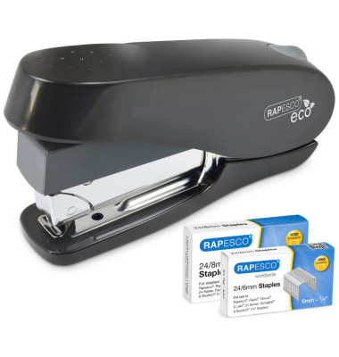 Heftger&auml;t Germ-Savvy ECO Luna Less Effort 1466, schwarz, 50 Blatt