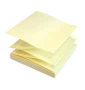 Haftnotizen 5644-01, Z-Faltung, 75x75mm, hellgelb, quadratisch